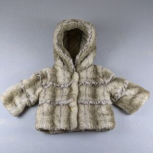 Juicy Couture 12 Months Cozy Faux Fur Kids Jacket